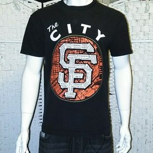 ALLSTYLE THE CITY SF LOGO NOVELTY TEE
